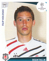 Filip Holosko Besiktas JK samolepka UEFA Champions League 2009/10 #123